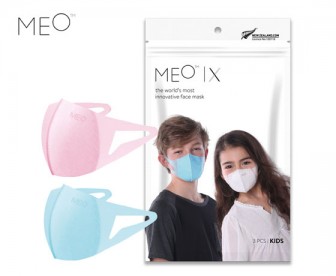 MEO X 儿童时尚轻薄防护口罩 3只/盒 2色可选 MEO X 儿童时尚轻薄防护口罩 3只/盒 2色可选
